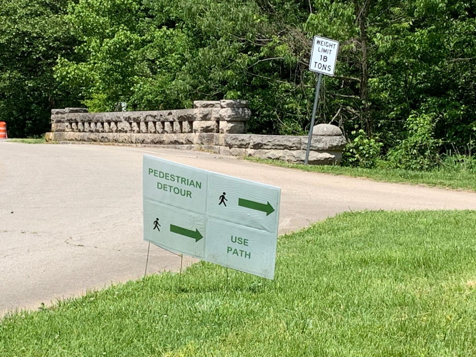 Cherokee Park pedestrian pass